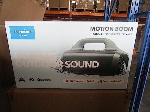 Altavoz Bluetooth impermeable Soundcore Anker Motion Boom con controladores de titanio, - Imagen 6 de 13