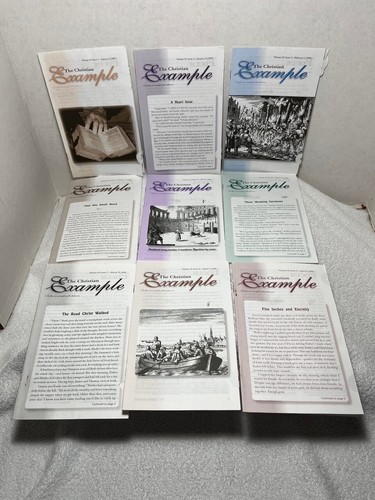 92 Issues THE CHRISTIAN EXAMPLE Mennonite 1971~2010 Religion Theology Stories - Picture 9 of 14