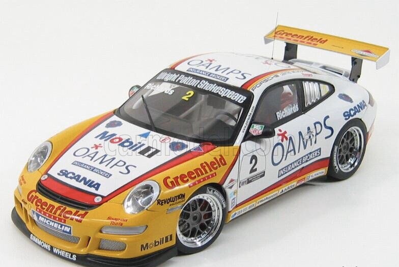 ミニカー Porsche 911 GT3 Cup Car 1/18 AUTOart AUTOart PORSCHE 911 (997) GT3 Australian Carrera Cup 2006