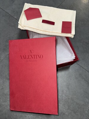 Y*o様 ［箱有]元値138,700円 VALENTINO GARAVANI ス Valentino Garavani Mink Fur Empty Shoes Box With NEW VALENTINO