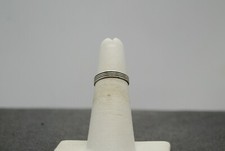 STERLING SILVER BEAUTIFUL BASIC BAND RING 4.25 FMJ645