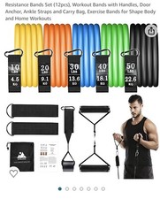 Resistance Bands Set  12pcs 