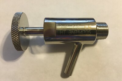 New, Sampling Valve, 316L, 3/8'' NPS threaded connection, HT 3N714705