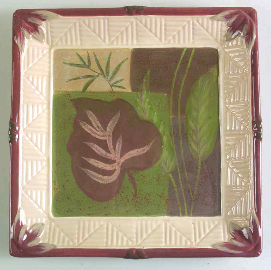 Certified International Rainforest Salad Dessert Plate 6726413
