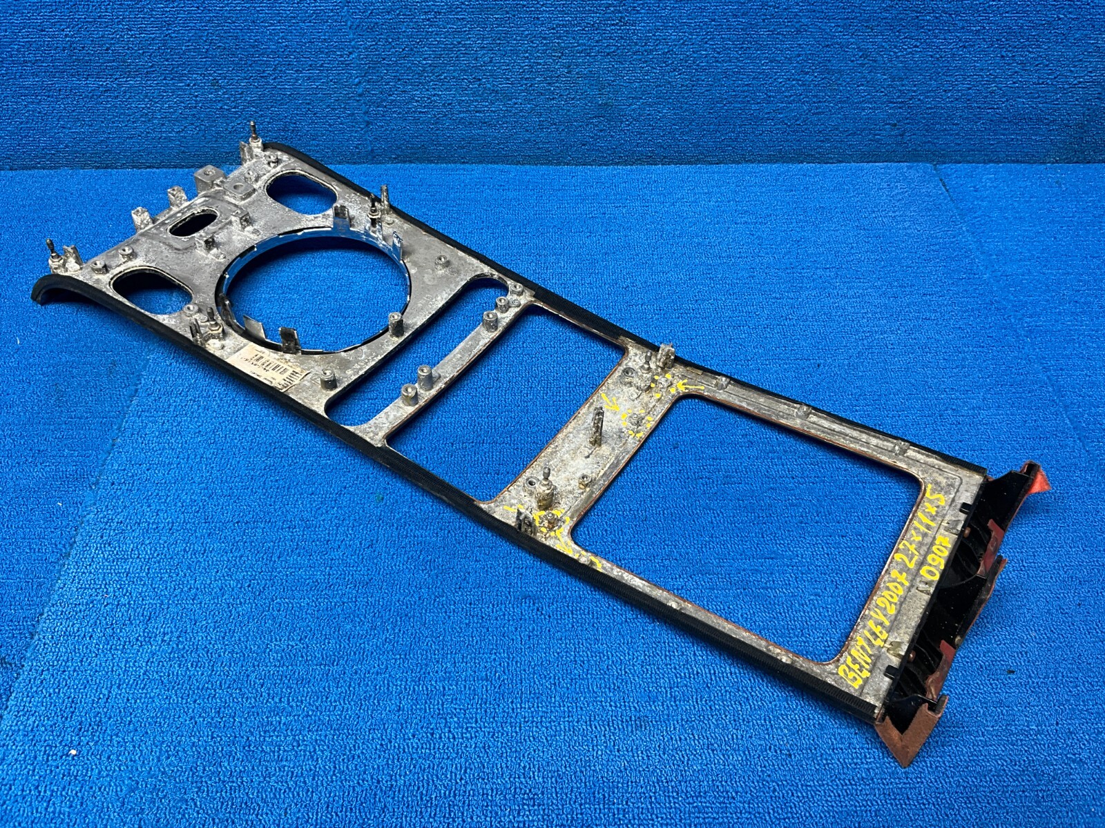 2006-2010 BENTLEY CONTINENTAL GTC FRONT CENTER CONSOLE WOOD PANEL BEZEL TRIM OEM