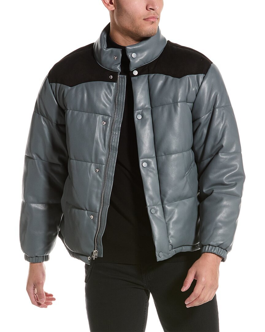 Пуховик Hudson мужской синий Xl