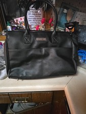 Mary Kay Large Black Shoulder Tote Travel Bag Purse Consultant Starter 17x12x6