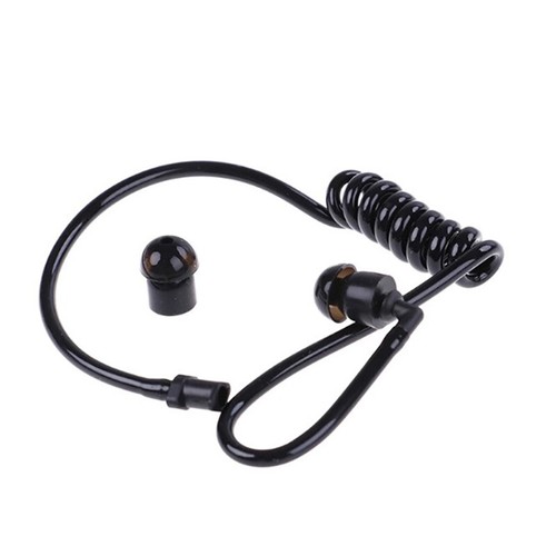 Radio Earpiece Headset Spring Air Tube Replacement Walkie Talkie ReplacemeJF - Zdjęcie 2 z 5