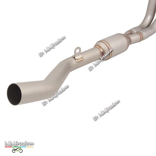 For CFMOTO 450SR 450SS Motorcycle Exhaust Front Header Link Pipe Stainless Steel - Picture 8 of 8