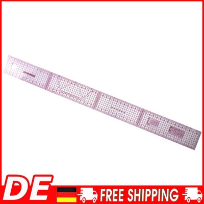 Gerades Lineal DIY Nähen Patchwork Füße Schneider Yardstick Tuch Schneiden Linea