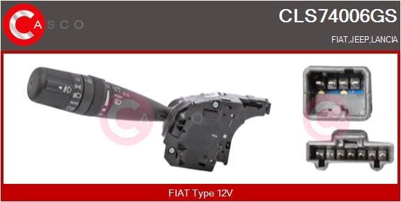 Commutateur de direction Jeep Wrangler III avec contrôle total des feux