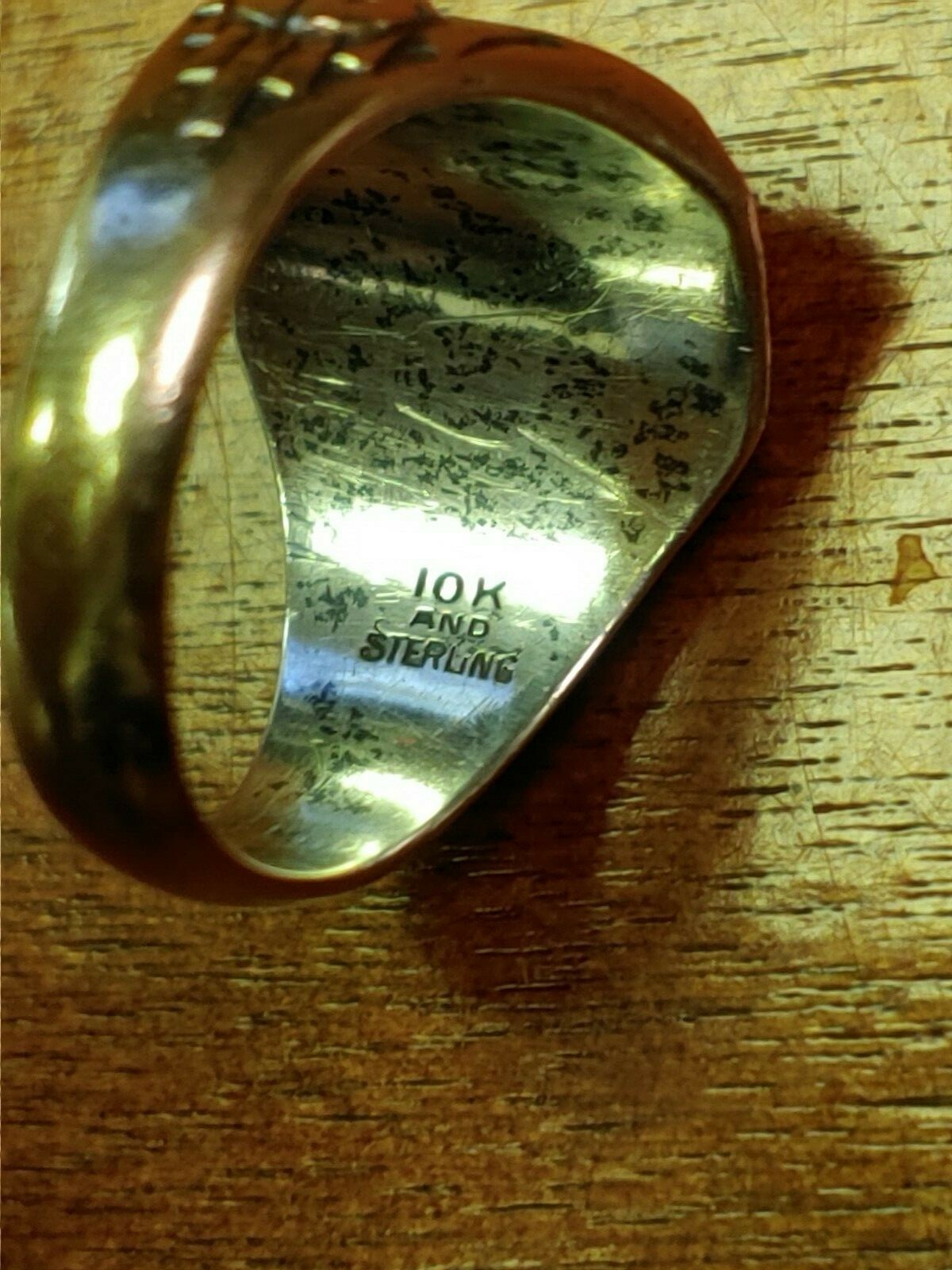 Vintage Herff Jones 1933 Class 10K & Sterling Silver … Gem