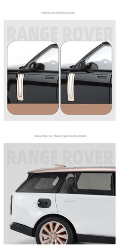 1/18 Land Range Rover SUV Alloy Car Model Toy Sound Light Gift Free Shipping New - Picture 11 of 15