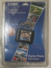 Digital Photo Keychain Coby DP-161 Holds 120 Photos 1.5 LCD Display NEW SEALED