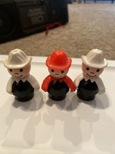 Fisher Price 3 Figures Little People Fireman