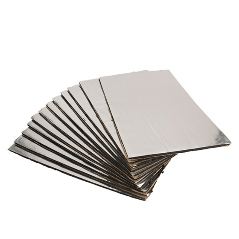 12pcs 5mm Car Firewall Sound Deadener Heat Insulation Deadening Material Mat Pad eBay