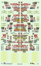 Slixx 1299 1998 Grouped Contingencies 1/24 1/25 Nascar decal