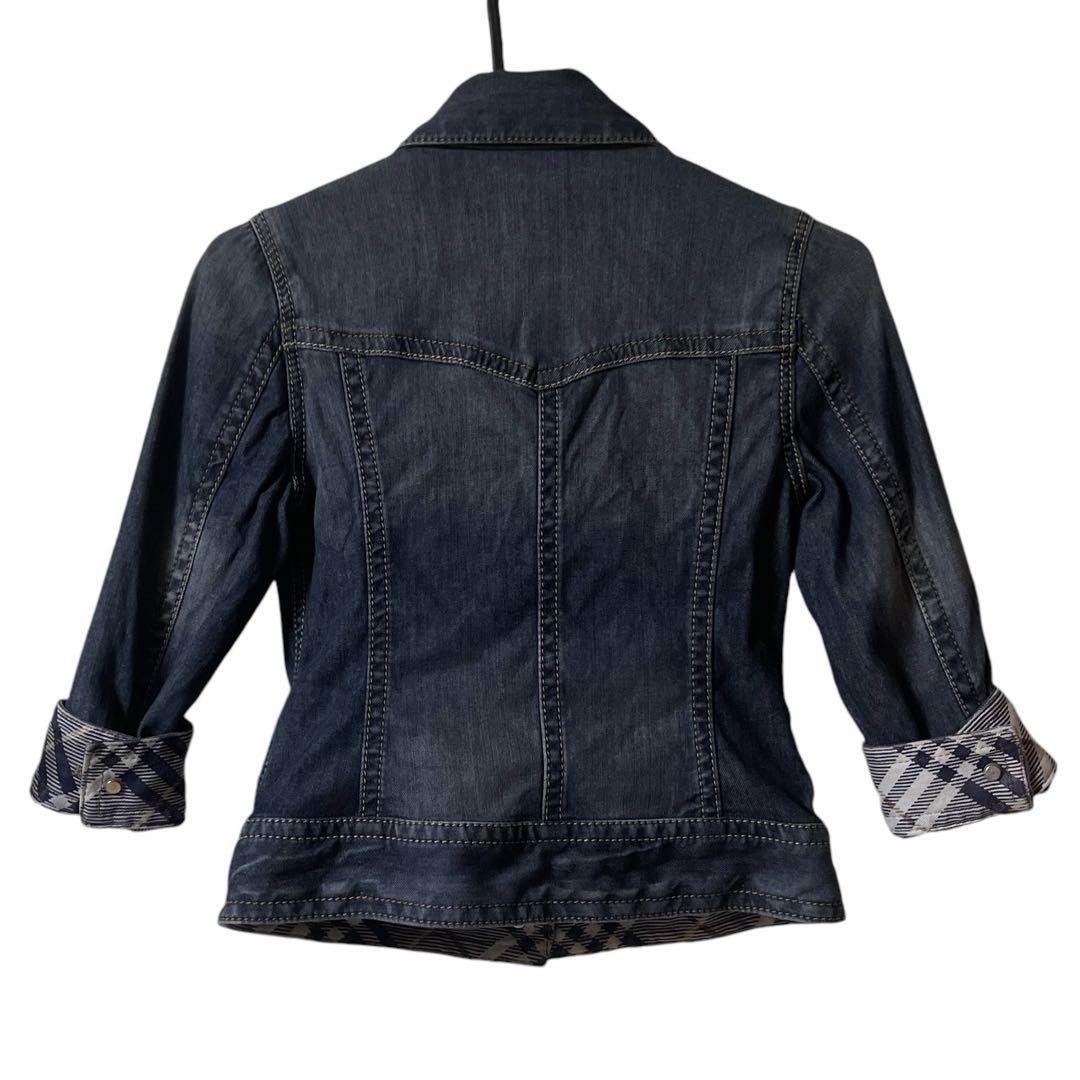 Burberry London Blue Label Denim Jacket 36 | eBay Burberry London Blue Label Denim Jacket 36 | eBay