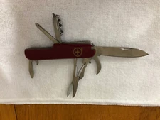 Vintage Rostfrei Pocket Knife W/ 7 Attachments & Tweezers