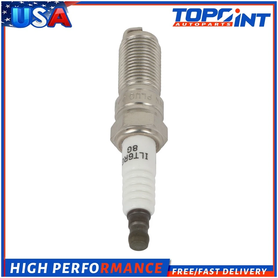 6x bujías de iridio para Ford Police Interceptor 2013-2019 sedán 3,5 L V6 Foto 3 de 4