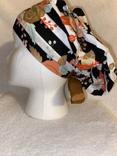 Floral Surgical Scrub Cap/bouffant