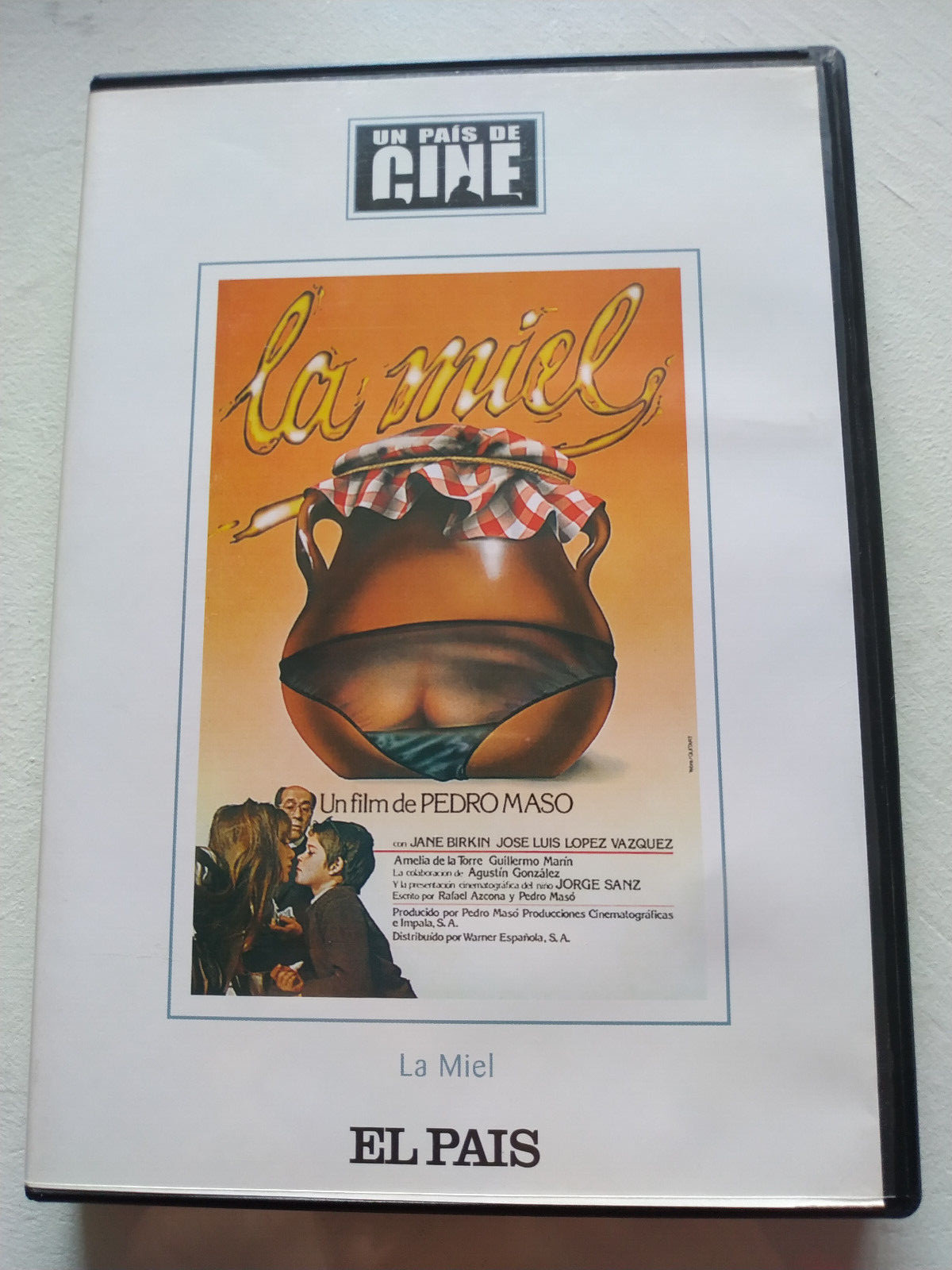 The Honey Pedro Maso Jane Birkin JOSE Luis Lopez Vazquez DVD Spanish Region 2 Am