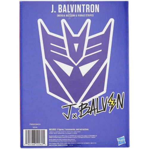 Transformers Generations G1 J Balvin Balvintron Soundwave Figure Hasbro Official - Picture 9 of 9