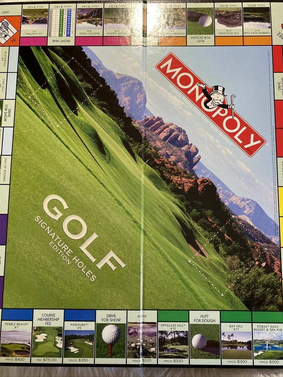 2005 Monopoly Golf Signature Holes Edition Replacement Game Pieces