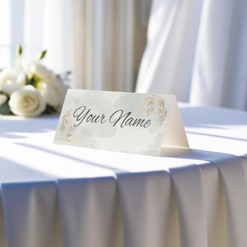 Personalised Place Cards, Table Name Cards for Weddings, Place Table Setting - Picture 14 of 81