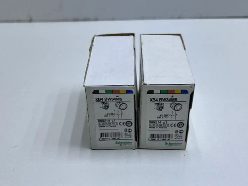 (Lot 2 Pcs) Schneider Electric XB4 BW34M5