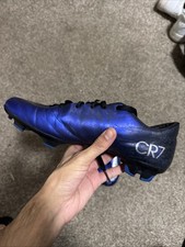 Vintage Cr7 Deep Royal Blue Football Boots
