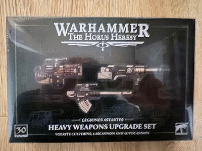 Heavy Weapons Upgrade Set - Volkite, Lascannon und Autocannon - Neu Sealed