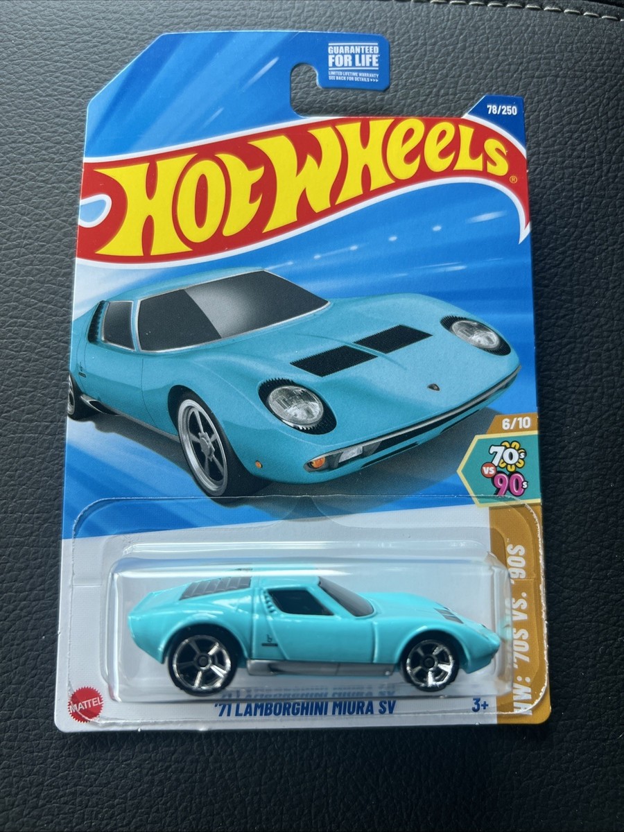 2025 HOT WHEELS DOLLAR TREE '71 LAMBORGHINI MIURA SV EXCLUSIVE