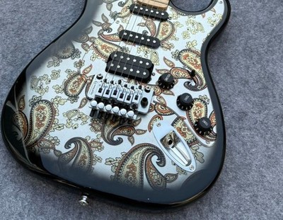 22 Frets Electric Guitar Floyd Rose Tremolo Bridge Star Inlay Chrome Hardware