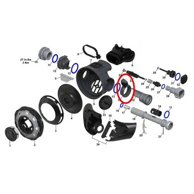SF-1 TopDeal: Apeks MTX-RC 2. Stufe Venturi Ring grau (AP6309DGY)