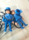 New in Bag ~ Vintage Playmobil 4052 Train Locomotive Figures & Tools 1983-1994