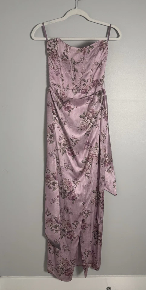 V. Chapman Cecilia Gown in Lilac Tapestry Rose/Revolve-Size 2 - Image 3 of 4