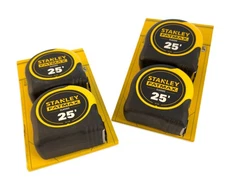 STANLEY Fatmax 2 pack 25' Tape Measure with Slide Lock - FMHT74038