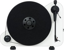 Pro-Ject VTE Vertical Turntable In White (Right handed)
