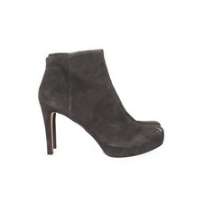 Pura Lopez, Stiefeletten, Größe: 40 1/2, Grau, Wildleder/Leder, Damen #UPe