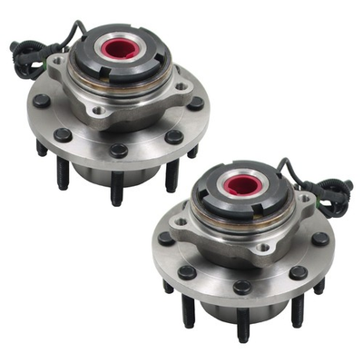 #ad 4WD Pair Front Wheel Hub Bearing For Ford F 250 F 350 SD Excursion SRW 515020 $120.26