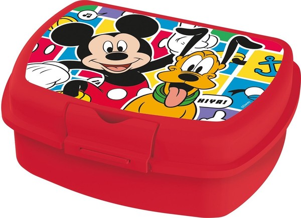 Disney Mickey Mouse Sandwichbox Aus Kunststoff FüR Kinder-image