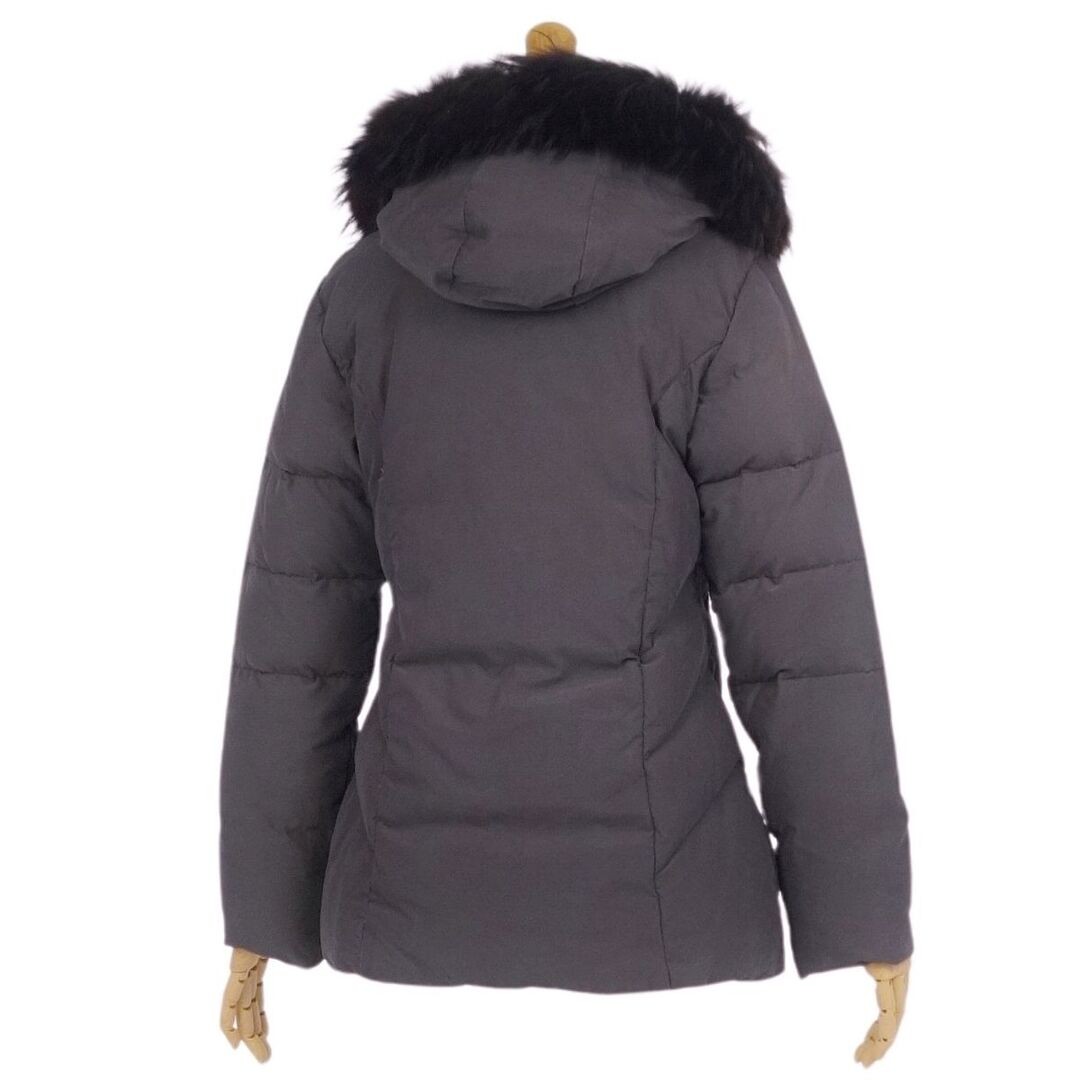 Moncler Blue Tag Down Jacket Raccoon Fur Zip Up Outerwear Womens 0 Used MOLO-0 thumbnail 6