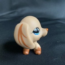 LPS authentic Littlest Petshop # 518 Chien Teckel Dachshund