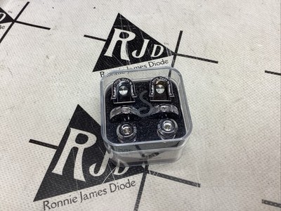 Schaller S Lock Strap Locking Buttons Set Chrome