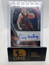 2023 Prizm Draft - Auto - Cameron Krutwig RC 