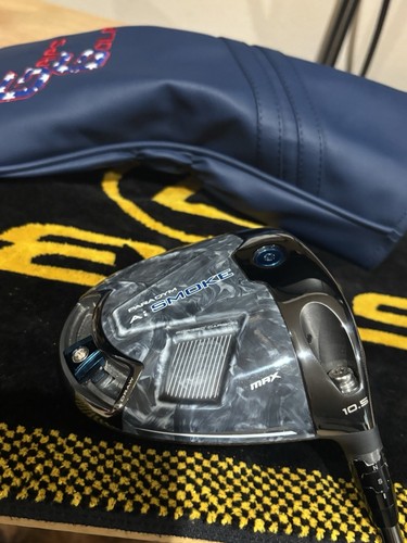 RH Callaway Ai Smoke Max 10.5* Driver, Stiff Flex UST Quantum