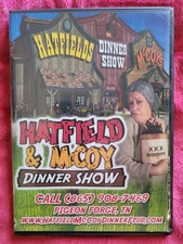 HATFIELD & McCOY DINNER SHOW in PIGEON FORGE TN Rare DVD Country Comedy