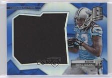 2014 Panini Spectra Rookie Jumbo Jerseys Blue Prizm 2/49 Kelvin Benjamin 0s3