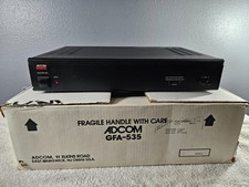 Adcom GFA-535 Power amplifier in original box. Works Perfectly
